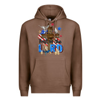 Chestnut trust in the lord Premium Hoodie - Zillion Design Studio