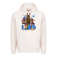 Pale Pink trust in the lord Premium Hoodie - Zillion Design Studio