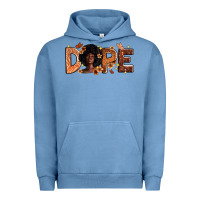 Pigment Pebble Blue Dope Melanin Urban Hoodie - Zillion Design Studio