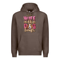 Coffee wife mother dog lover Premium Hoodie - Zillion Design Studio