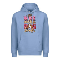 Wife Mother Dog Lover Premium Hoodie | Teevron
