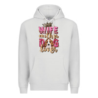 Dove Grey wife mother dog lover Premium Hoodie - Zillion Design Studio