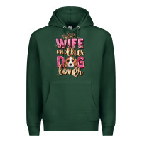 Sports Green wife mother dog lover Premium Hoodie - Zillion Design Studio