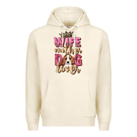 Tofu wife mother dog lover Premium Hoodie - Zillion Design Studio
