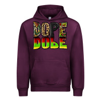 Mauve Wine Dope Urban Hoodie - Zillion Design Studio