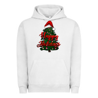 Pigment Lunar Rock happy holidays christmas tree Urban Hoodie - RanaPortraitStore
