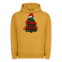 Happy Holidays Christmas Tree Urban Hoodie | Teevron
