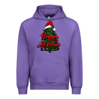Tulip happy holidays christmas tree Urban Hoodie - RanaPortraitStore