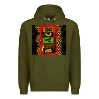 Army Green Black Premium Hoodie - Zillion Design Studio