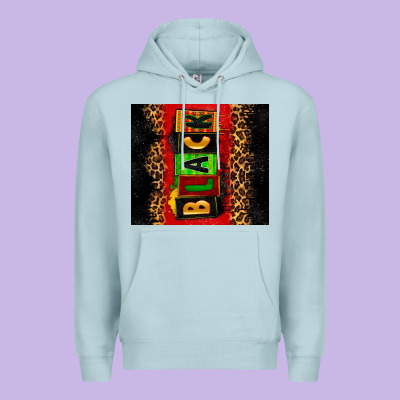 Black Premium Hoodie Designed By Zillion Design Studio