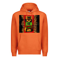 Carrot Black Premium Hoodie - Zillion Design Studio