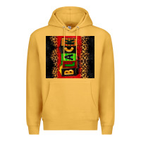 Mustard Black Premium Hoodie - Zillion Design Studio