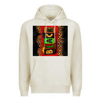 Oatmeal Heather Black Premium Hoodie - Zillion Design Studio