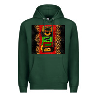 Sports Green Black Premium Hoodie - Zillion Design Studio