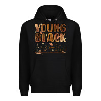 Black Young black free-ish Premium Hoodie - Zillion Design Studio