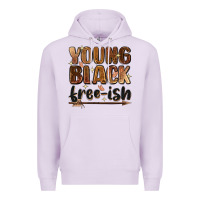 Lilac Young black free-ish Premium Hoodie - Zillion Design Studio