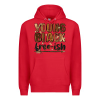 Red Young black free-ish Premium Hoodie - Zillion Design Studio