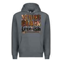 Rock Young black free-ish Premium Hoodie - Zillion Design Studio