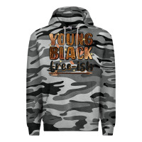 Slate Camo Young black free-ish Premium Hoodie - Zillion Design Studio