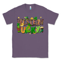 Lavender Western Lucky Classic Tee - FaDigitalArtStudio