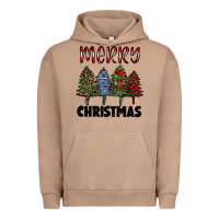 Pigment Burro merry christmas trees Urban Hoodie - RanaPortraitStore