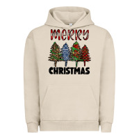 Pigment French Oak merry christmas trees Urban Hoodie - RanaPortraitStore