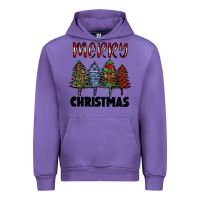 Tulip merry christmas trees Urban Hoodie - RanaPortraitStore