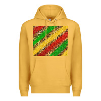 Mustard African colors leopard Premium Hoodie - Zillion Design Studio