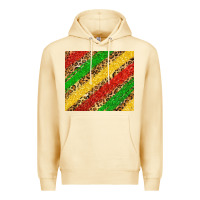 Pina Colada African colors leopard Premium Hoodie - Zillion Design Studio