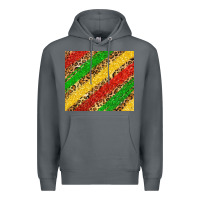 Rock African colors leopard Premium Hoodie - Zillion Design Studio