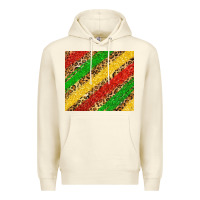 Sandshell African colors leopard Premium Hoodie - Zillion Design Studio