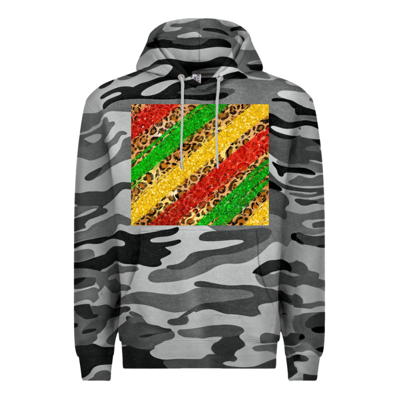 African Colors Leopard Premium Hoodie by Zillion Design Studio | Teevron