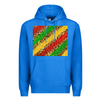 True Royal African colors leopard Premium Hoodie - Zillion Design Studio