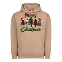 Pigment Burro merry christmas trees Urban Hoodie - RanaPortraitStore