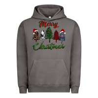 Pigment Tornado merry christmas trees Urban Hoodie - RanaPortraitStore