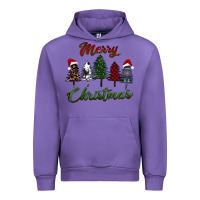 Tulip merry christmas trees Urban Hoodie - RanaPortraitStore