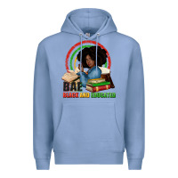 Colony Blue Bae black and educated Premium Hoodie - Zillion Design Studio