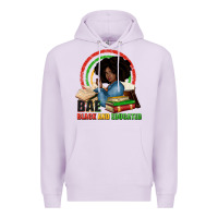 Lilac Bae black and educated Premium Hoodie - Zillion Design Studio