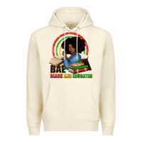 Sandshell Bae black and educated Premium Hoodie - Zillion Design Studio