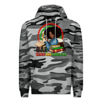 Slate Camo Bae black and educated Premium Hoodie - Zillion Design Studio