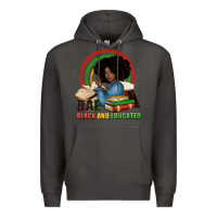 Smoke Bae black and educated Premium Hoodie - Zillion Design Studio