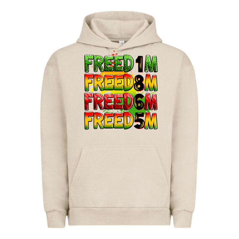 Freedom 1865 Urban Hoodie by Zillion Design Studio | Teevron