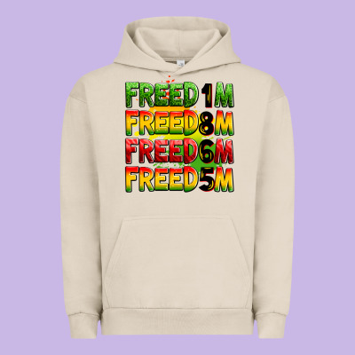 Freedom 1865 Urban Hoodie Designed By Zillion Design Studio