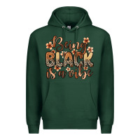 Sports Green Being black is a vibe Premium Hoodie - Zillion Design Studio
