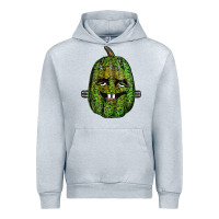 Heather Grey leopard pumpkin frankestein Urban Hoodie - RanaPortraitStore