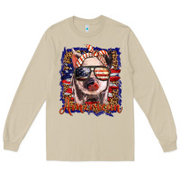 Mushroom amerıcan pig Long Sleeve Tee - BarkalooDesign