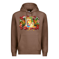 Chestnut joy to the world Premium Hoodie - texasbilliewilder