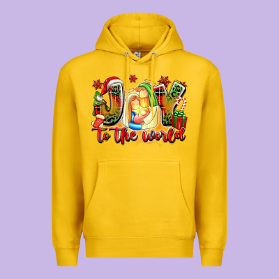 Joy To The World Premium Hoodie Designed By Texasbilliewilder