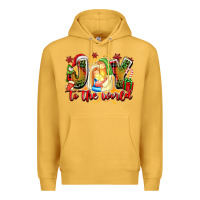 Mustard joy to the world Premium Hoodie - texasbilliewilder