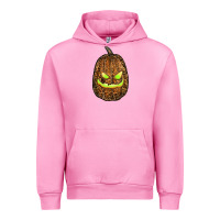 Fuchsia Pink watercolor leopard pumpkin Urban Hoodie - RanaPortraitStore